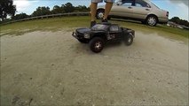 Traxxas Slash 4x4 Mamba Monster 2 2650 kv Slow Motion 240fps