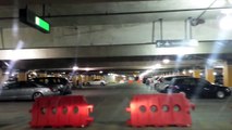 Toronto Pearson International Airport Terminal 1 parking) driving on the roof parking