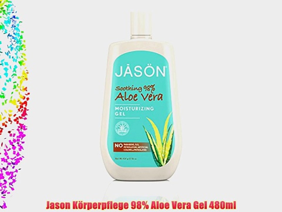 Jason K?rperpflege 98% Aloe Vera Gel 480ml