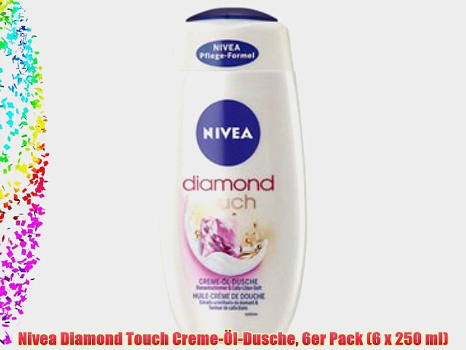 Nivea Diamond Touch Creme-?l-Dusche 6er Pack (6 x 250 ml)