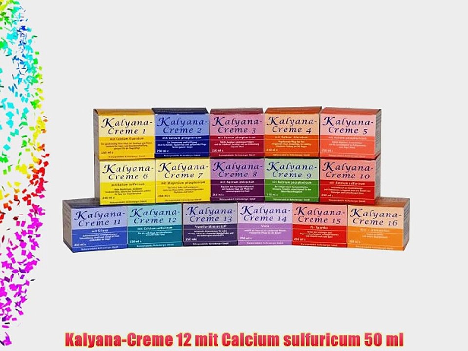 Kalyana-Creme 12 mit Calcium sulfuricum 50 ml
