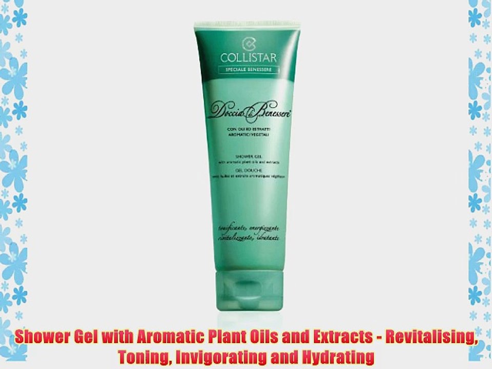 Shower Gel with Aromatic Plant Oils and Extracts - Revitalising Toning Invigorating and Hydrating