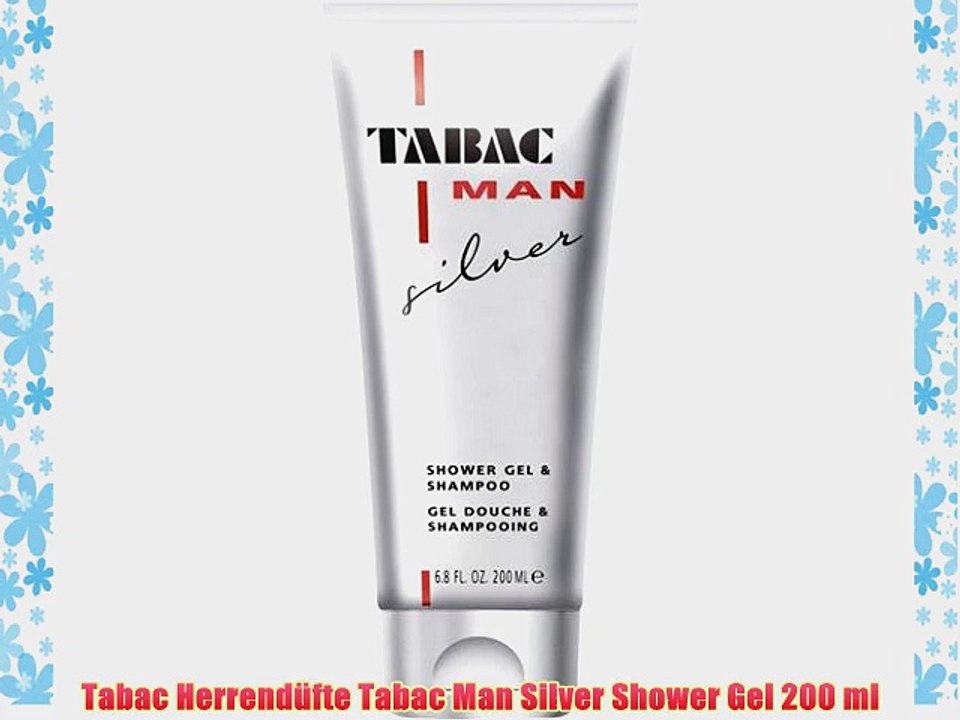 Tabac Herrend?fte Tabac Man Silver Shower Gel 200 ml