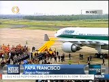 Papa Francisco arriba a Paraguay, última etapa de su viaje por Latinoamérica