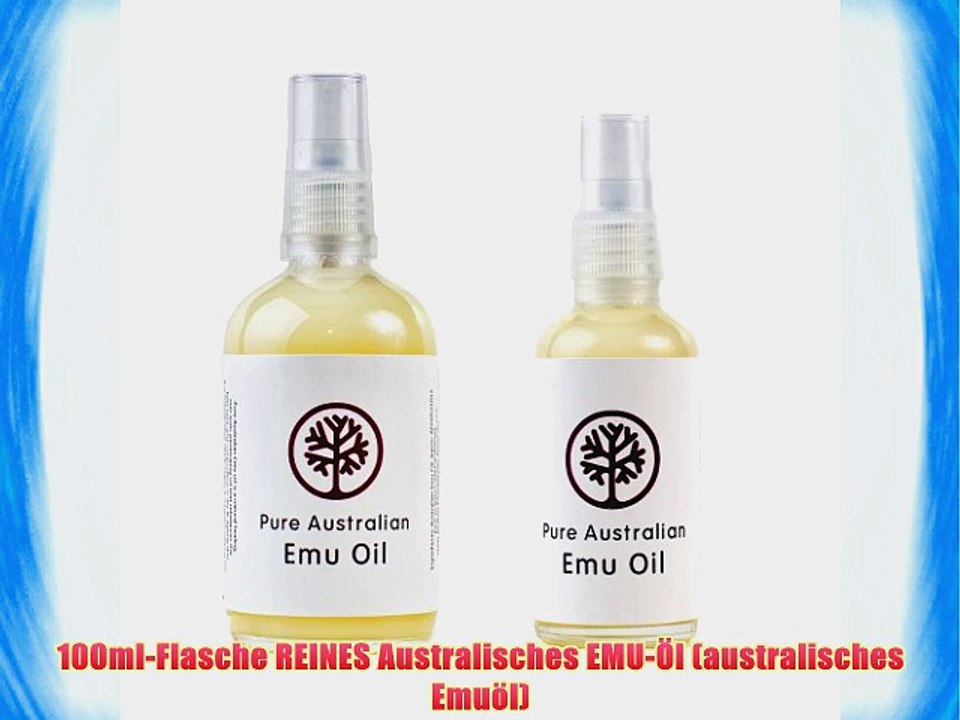 100ml Flasche PURE Australian EMU Oil (australisches Emu?l)