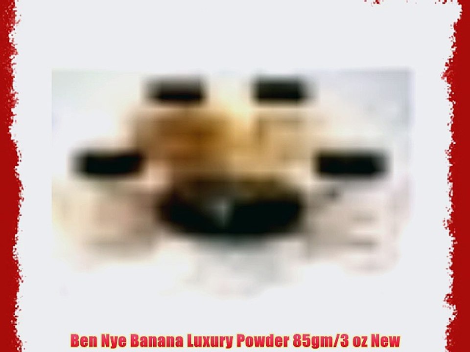 Ben Nye Banana Luxury Powder 85gm/3 oz New