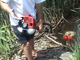 Aquatic Vegetation Groomer AVG Pond Lake Weed Cutter