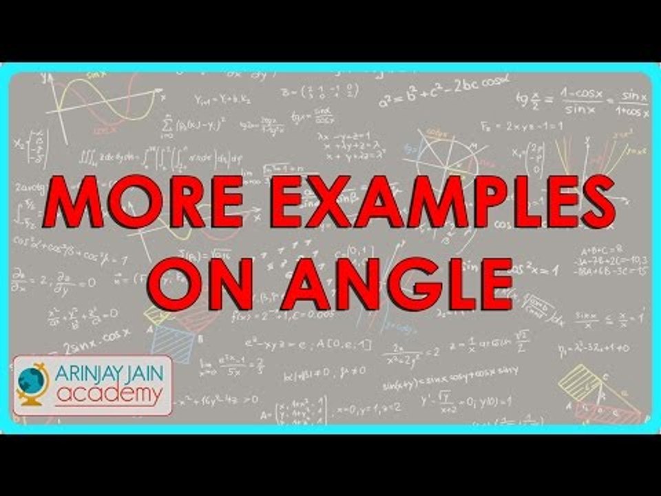 More Examples on Angle sum property of a Triangle