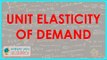 Economics - Class XII for CBSE and ISCE - Unit Elasticity of Demand