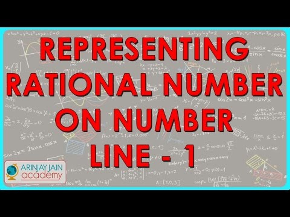 Representing Rational Number on Number Line   1