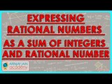 1043.Expressing Rational Numbers as a sum of Integers and Rational Number