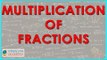 1042. CBSE / ICSE Class VII Maths - Multiplication of Fractions