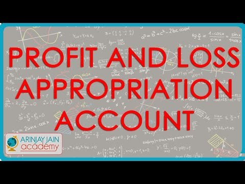 1194. Profit and Loss Appropriation Account