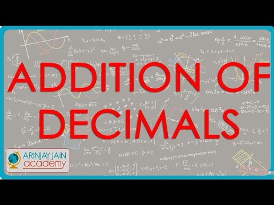 1208. Addition of Decimals