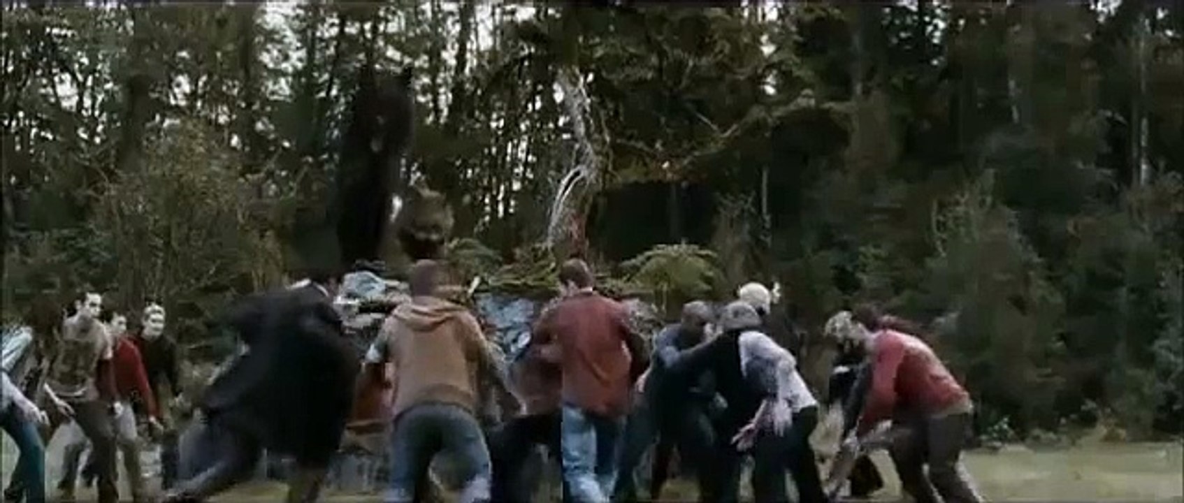 twilight eclipse fight scene "cullens & wearwolves vs newborns"