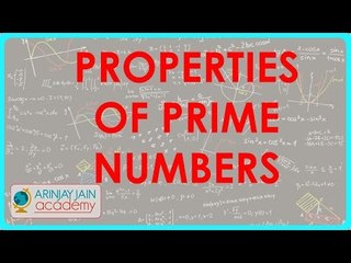 1234. Prime Numbers   Properties of Prime Numbers