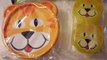 New Animal Friends Lion 2 Piece Plastic Dining Set ~ Snack Containers with Spoons, T Product images