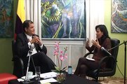Entrevista Presidente Rafael Correa con Babel Latino en Italia