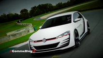 VW Golf Design Vision GTI Concept: AMAZING Sound TEST TRACK