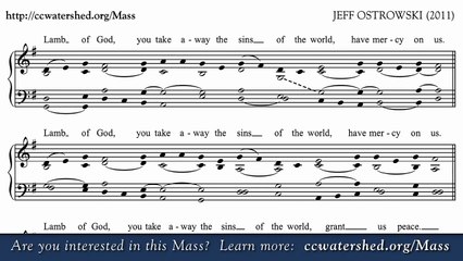 Lamb of God, You Take Away The Sins Of The World