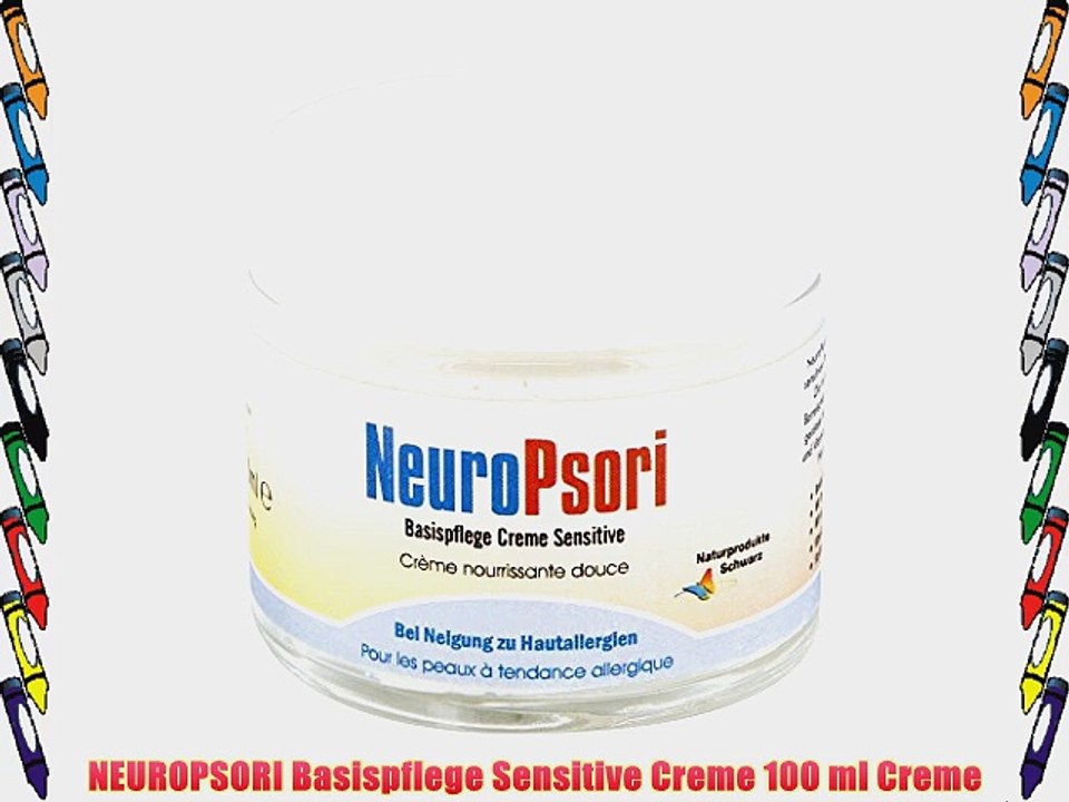NEUROPSORI Basispflege Sensitive Creme 100 ml Creme