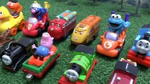 Peppa Pig Play Doh Race Story Thomas The Train Disney Cars Mickey Mouse Hello Kitty Playdough