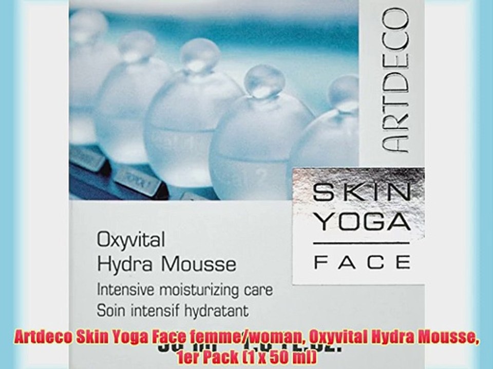 Artdeco Skin Yoga Face femme/woman Oxyvital Hydra Mousse 1er Pack (1 x 50 ml)