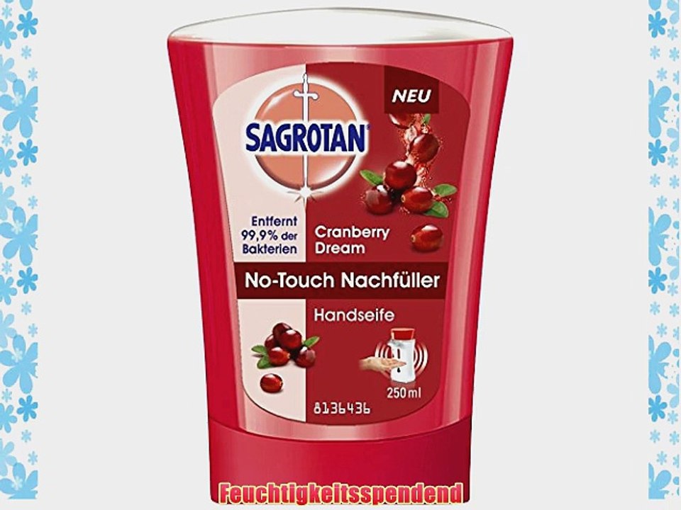Sagrotan No-Touch Handseife Nachf?ller Cranberry Dream 5er Pack (5 x 250 ml)