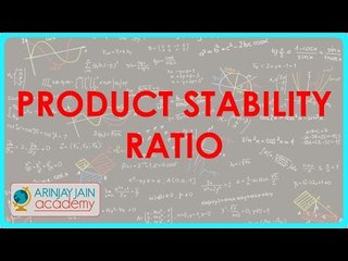 999. Product Stability Ratio