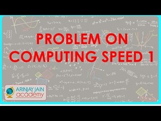 1000. Problem on computing speed   1