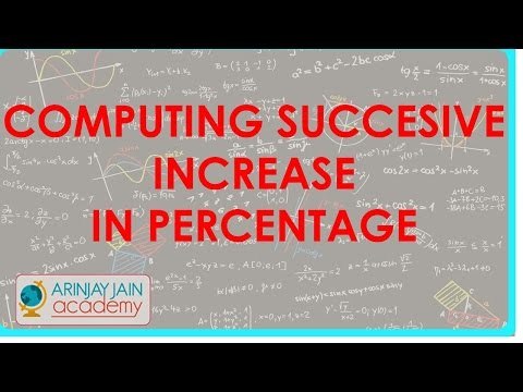 954.Computing succesive increase in percentage
