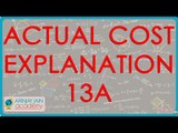 977.CA IPCC   Actual cost Explanation 13a