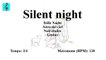 Violin Notes Tutorial - Christmas song - Silent night (Sheet music - Guitar chords)