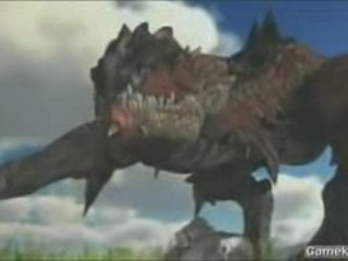 la super monster hunter intro