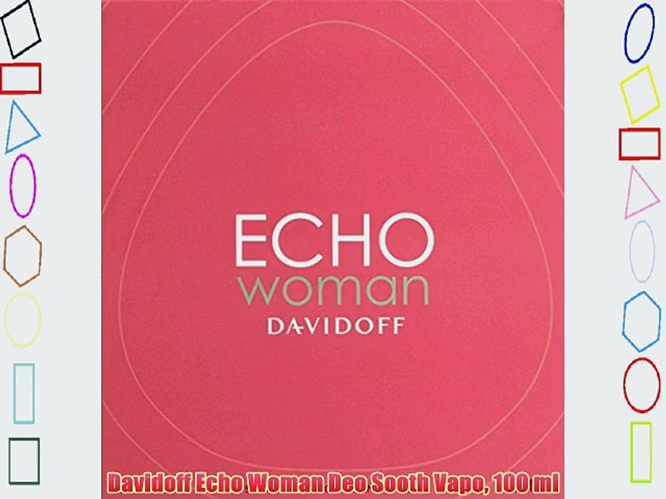 Davidoff Echo Woman Deo Sooth Vapo 100 ml