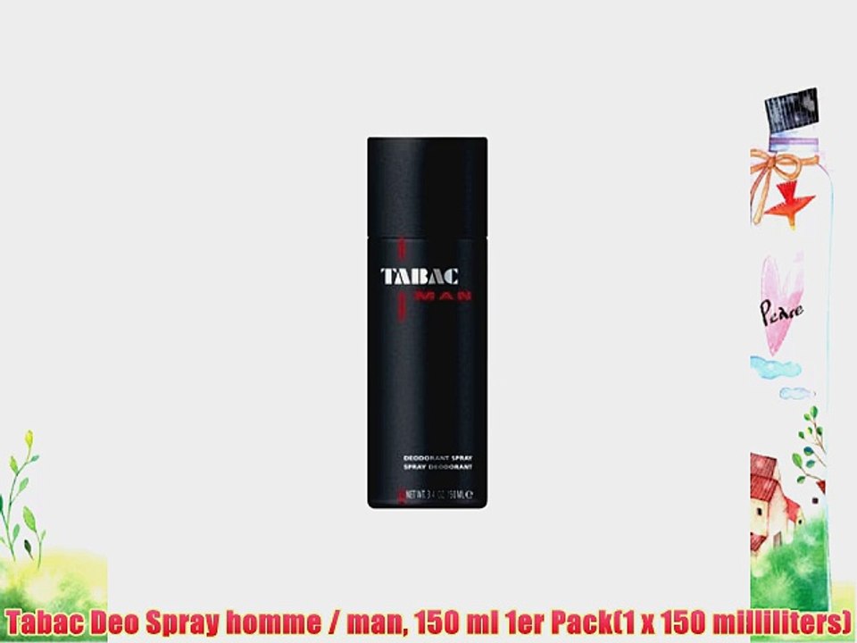 Tabac Deo Spray homme / man 150 ml 1er Pack(1 x 150 milliliters)