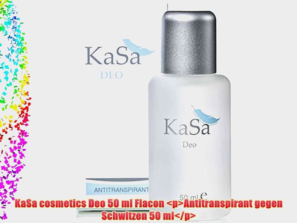 KaSa cosmetics Deo 50 ml Flacon