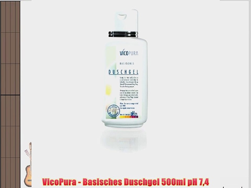 VicoPura - Basisches Duschgel 500ml pH 74