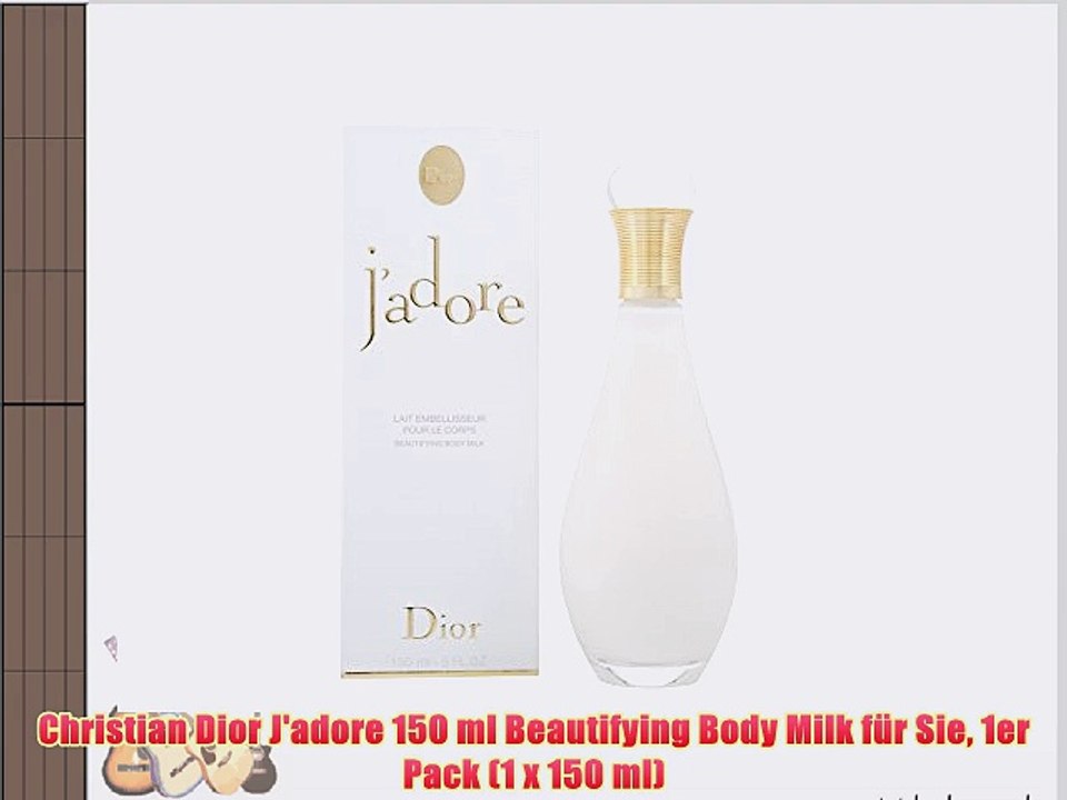 Christian Dior J'adore 150 ml Beautifying Body Milk f?r Sie 1er Pack (1 x 150 ml)