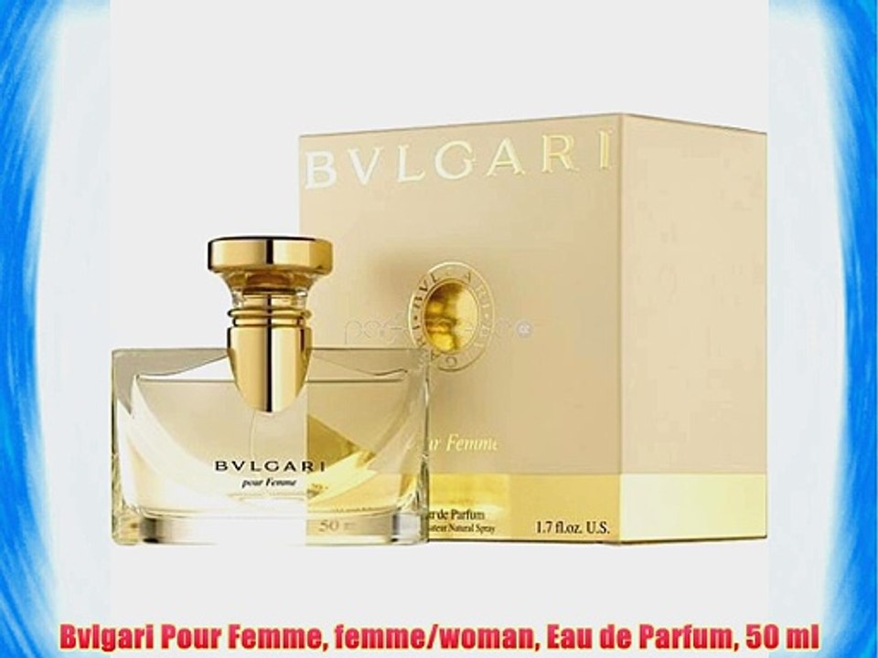Bvlgari Pour Femme femme/woman Eau de Parfum 50 ml