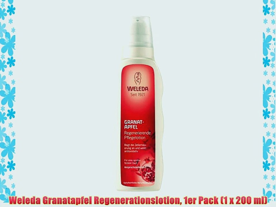 Weleda Granatapfel Regenerationslotion 1er Pack (1 x 200 ml)