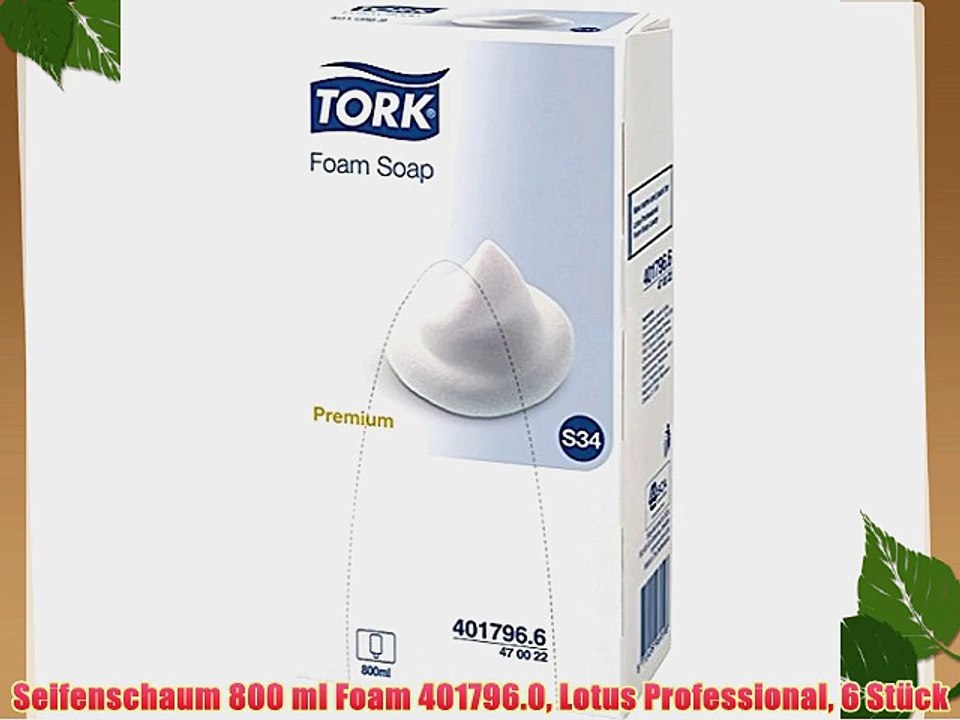 Seifenschaum 800 ml Foam 401796.0 Lotus Professional 6 St?ck