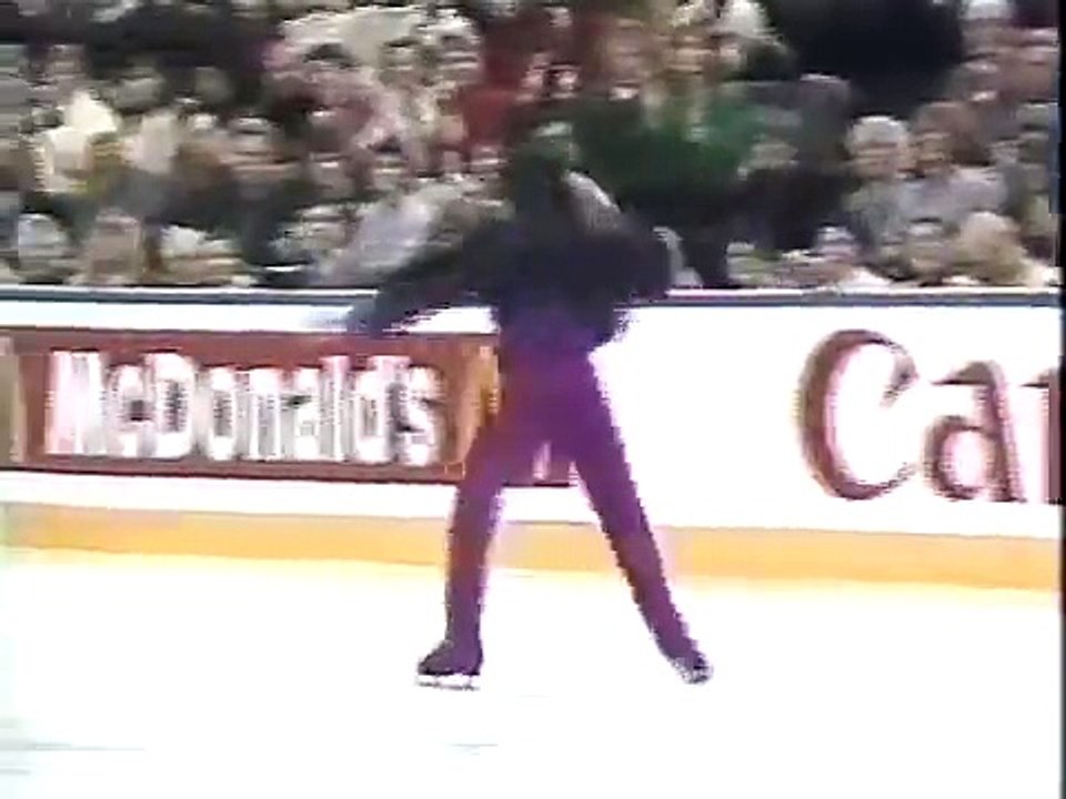Kurt Browning (CAN) - 1990 World Figure Skating Championships, Men's Free Skate