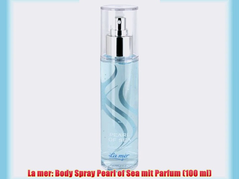 La mer: Body Spray Pearl of Sea mit Parfum (100 ml)
