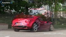 Alfa Romeo 4C - LOUD sounds, revs, tunnel run, fly by