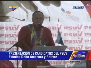 Cabello: Derecha no merece oportunidad de volver a gobernar