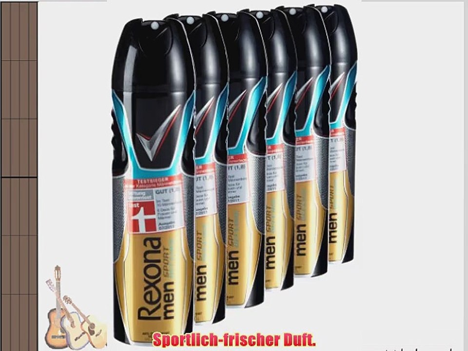 Rexona Sport Defence Deospray Men 6er-Pack (6 x 150 ml)