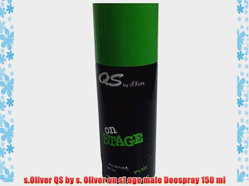 s.Oliver QS by s. Oliver on st age male Deospray 150 ml