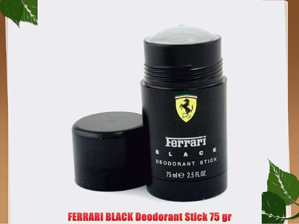 Ferrari black deodorant stick 75 gr