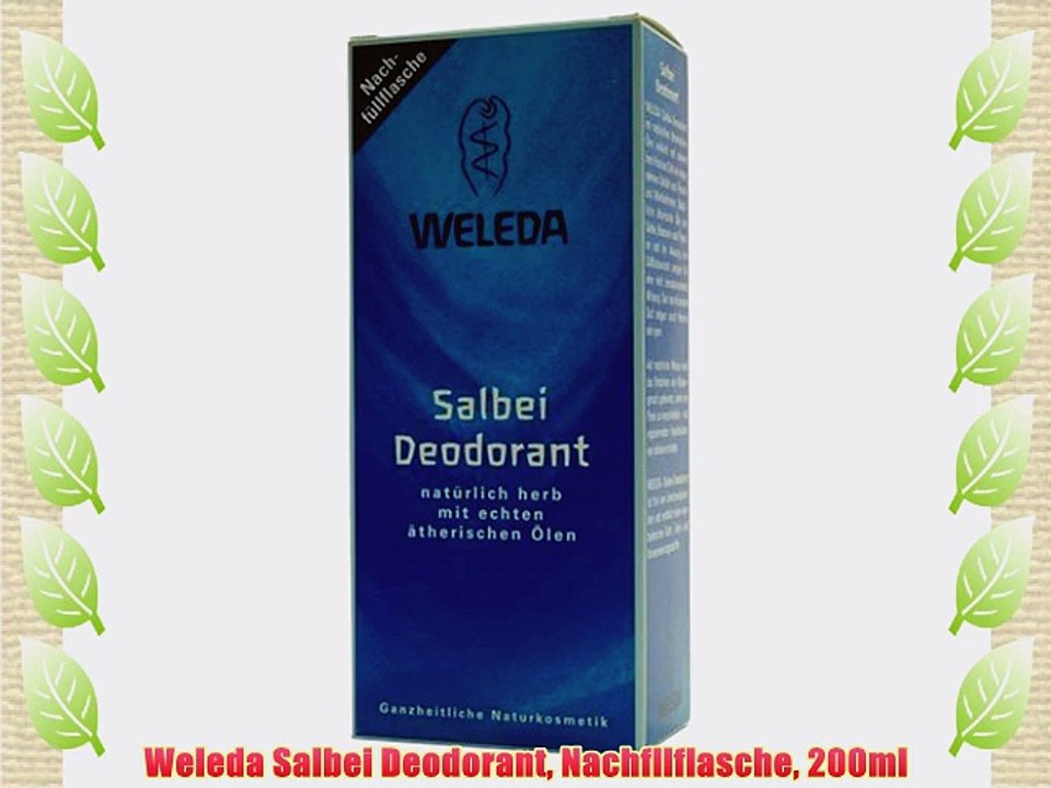 Weleda Salbei Deodorant Nachfllflasche 200ml